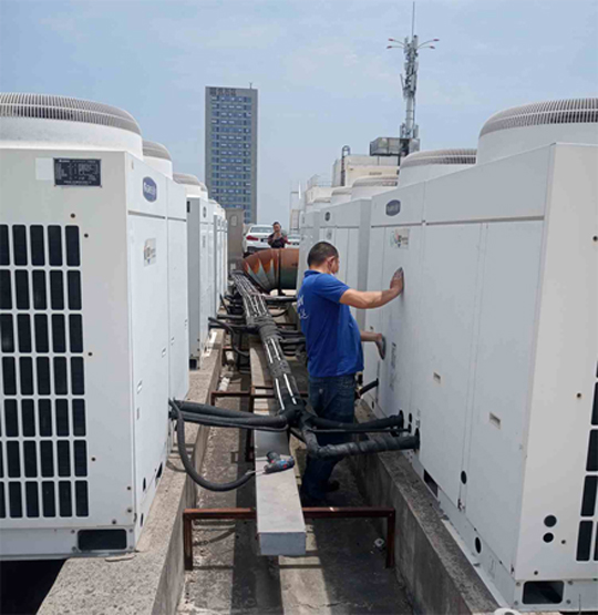 涿州中央空调制热和不制冷系统维修方法